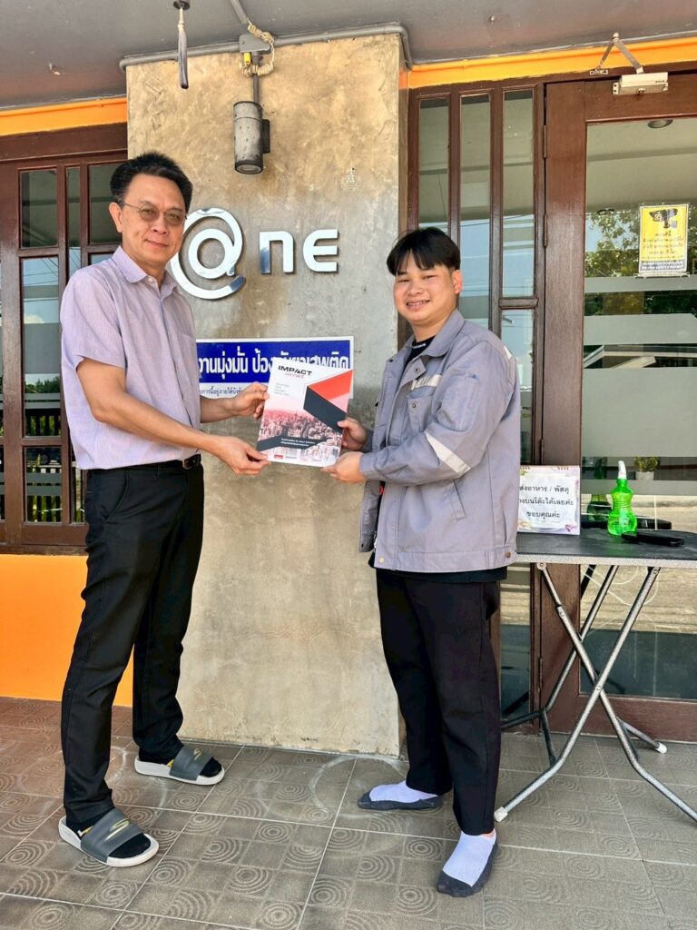 ทีม Impact Connect ส่งมอบงานโซล่าเซลล์ A One Accounting