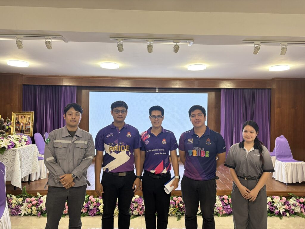 ส่งมอบงานติดตั้งจอ LED ให้โรงเรียนสารภี